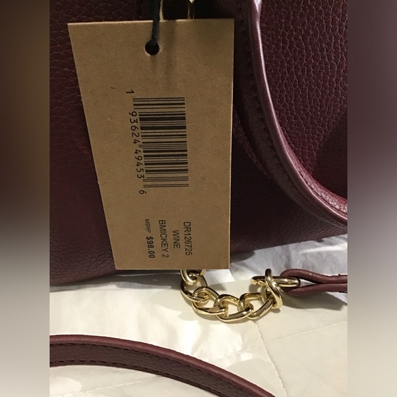 NWT Steve Madden Burgundy Women's Bag - Picture 7 of 12